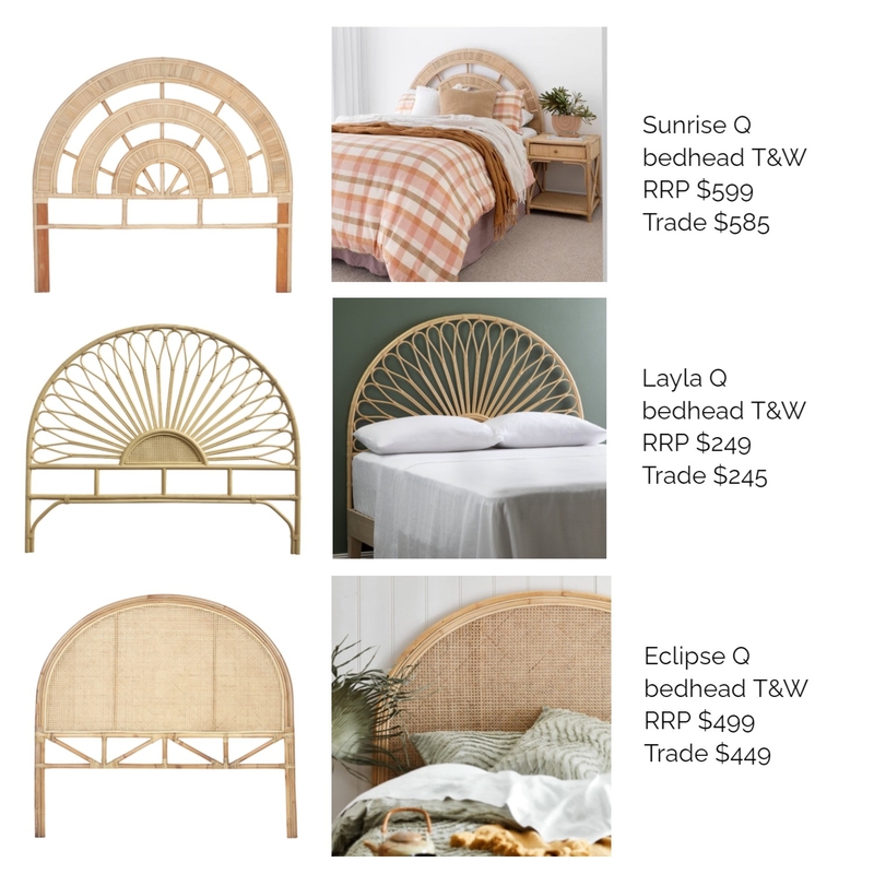 Louisa Head board options Mood Board by Harper & Wilde on Style Sourcebook