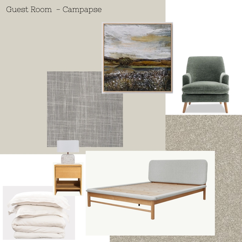 Campapse - Guest Room Paddington Mood Board by Davidson Designs on Style Sourcebook