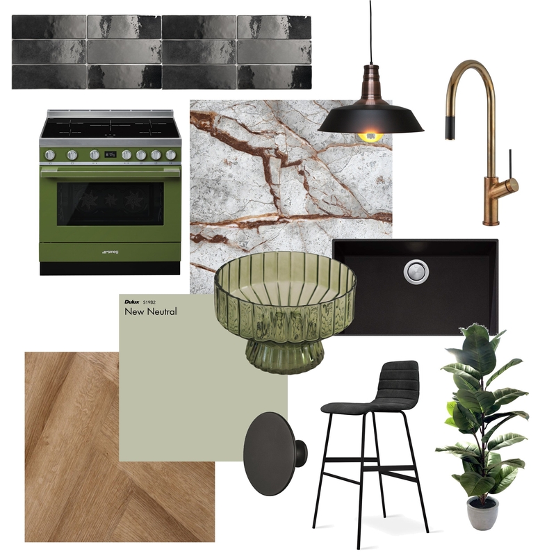 Mid Mod - Kitchen Mood Board by 7elementsinteriors on Style Sourcebook