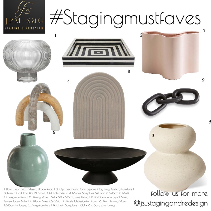 Stagingmustfaves : Table Decors Mood Board by JPM+SAG Staging and Redesign on Style Sourcebook