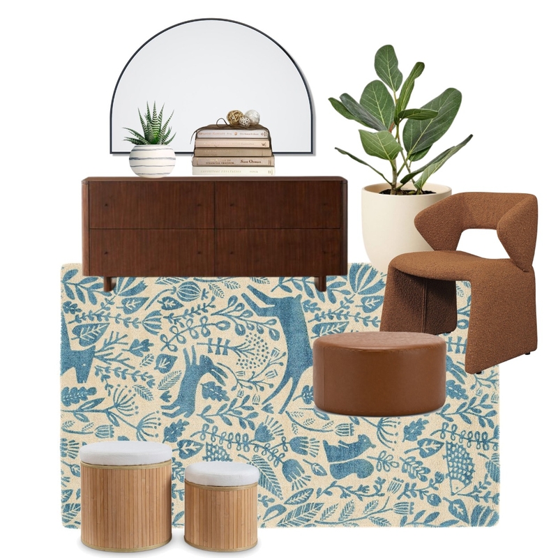 Scion Kelda Cobalt 023508 Mood Board by Unitex Rugs on Style Sourcebook