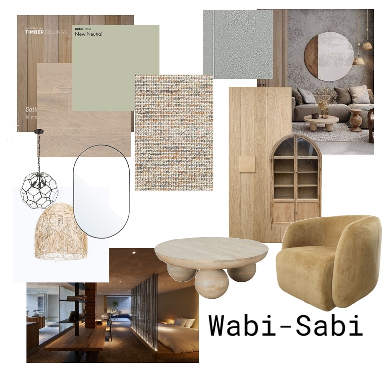 Wabi - Sabi Mood Board by Amie Rushby on Style Sourcebook