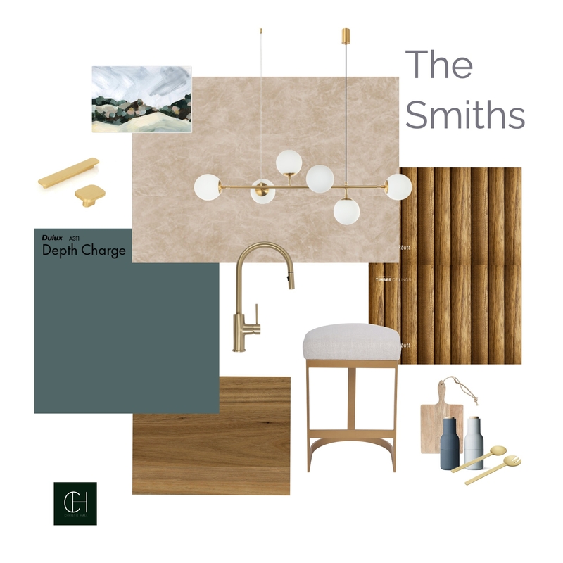 The Smiths Kitchen Mood Board by C H R I S T I E   H A L L on Style Sourcebook