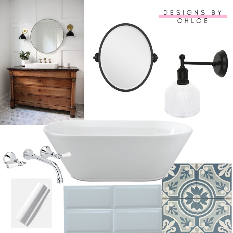 Heathcote Bathroom Mood Board by Designs by Chloe on Style Sourcebook