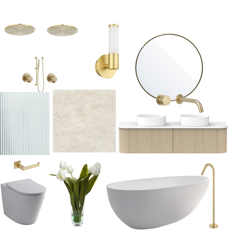 Ensuite Mood Board by Yirou on Style Sourcebook