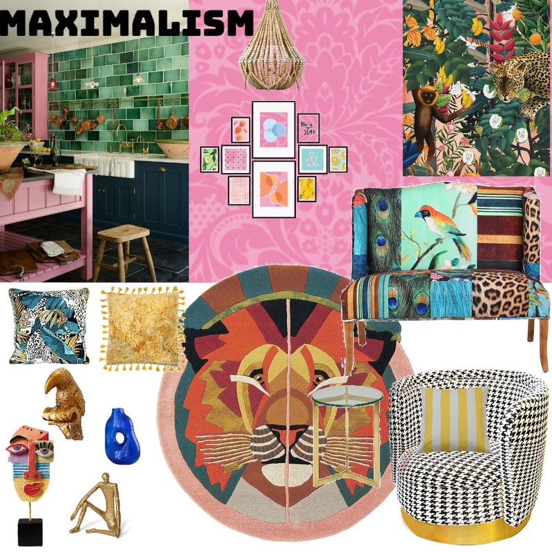 Maximalism Mood Board by Naomi Harrison on Style Sourcebook