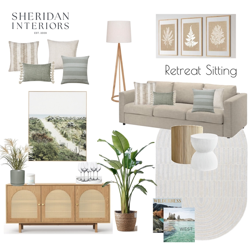 Zadow Sitting Retreat Mood Board by Sheridan Interiors on Style Sourcebook