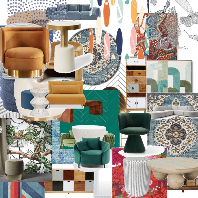 Eclectic by mishQa Mood Board by TheMeyerZen on Style Sourcebook