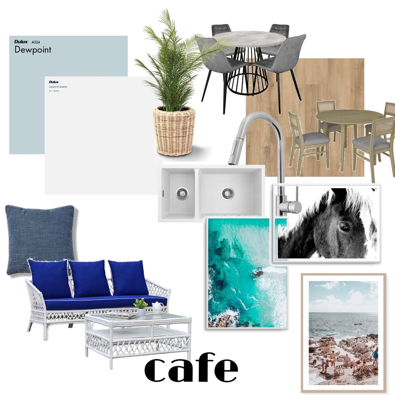 Cafe design Mood Board by Strippedlions14@gmail.com on Style Sourcebook