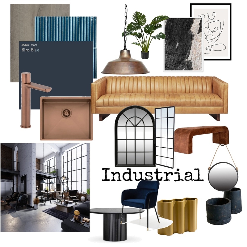 Industrial design Mood Board by Amie Rushby on Style Sourcebook