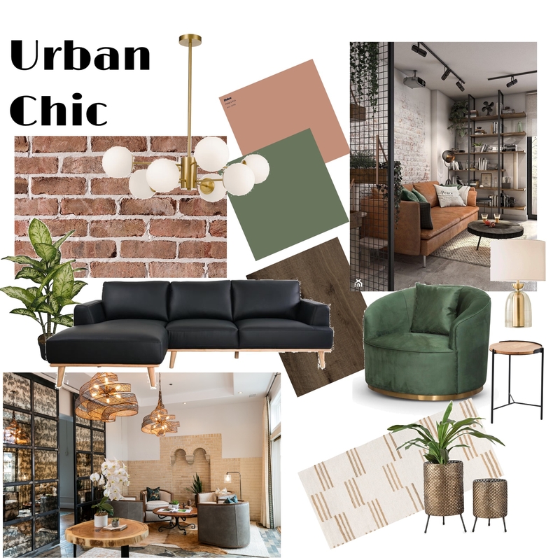 Urban Chic Mood Board by DesignsbyDanielle on Style Sourcebook