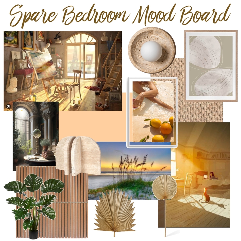 Mood Board Spare Bedroom Mood Board by maeid23180@gmail.com on Style Sourcebook