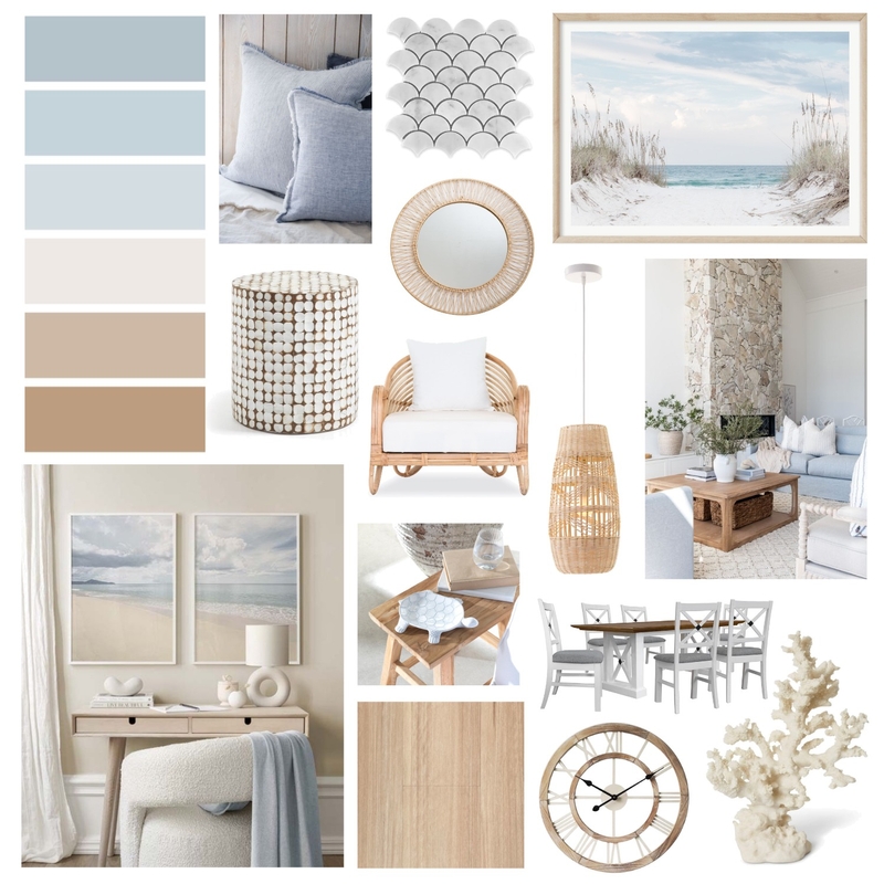 Coastal Living Room Mood Board by Michaela.Adams on Style Sourcebook