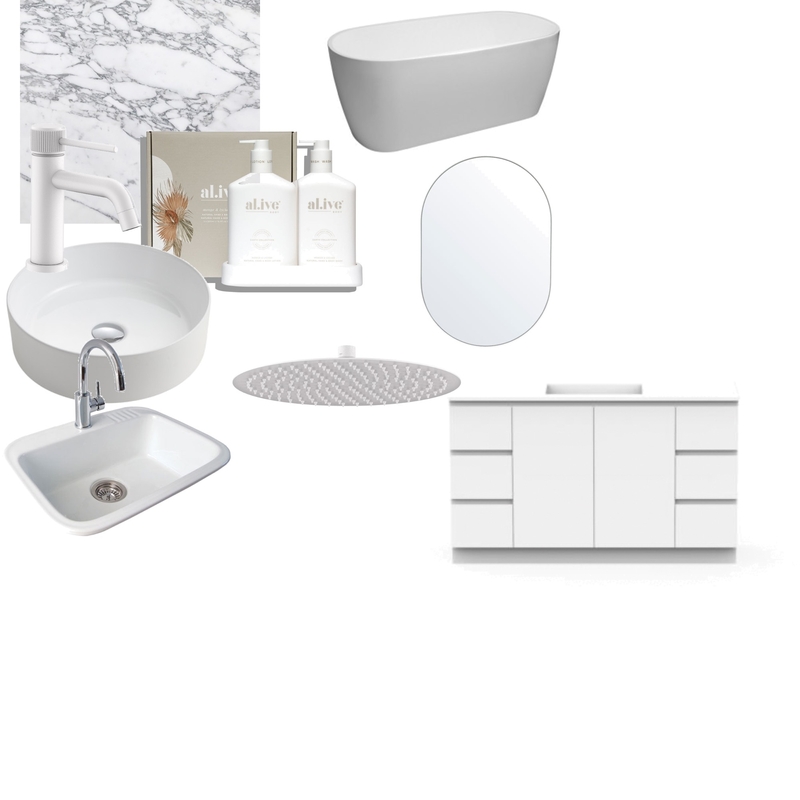 bathroom Mood Board by Koala gal on Style Sourcebook