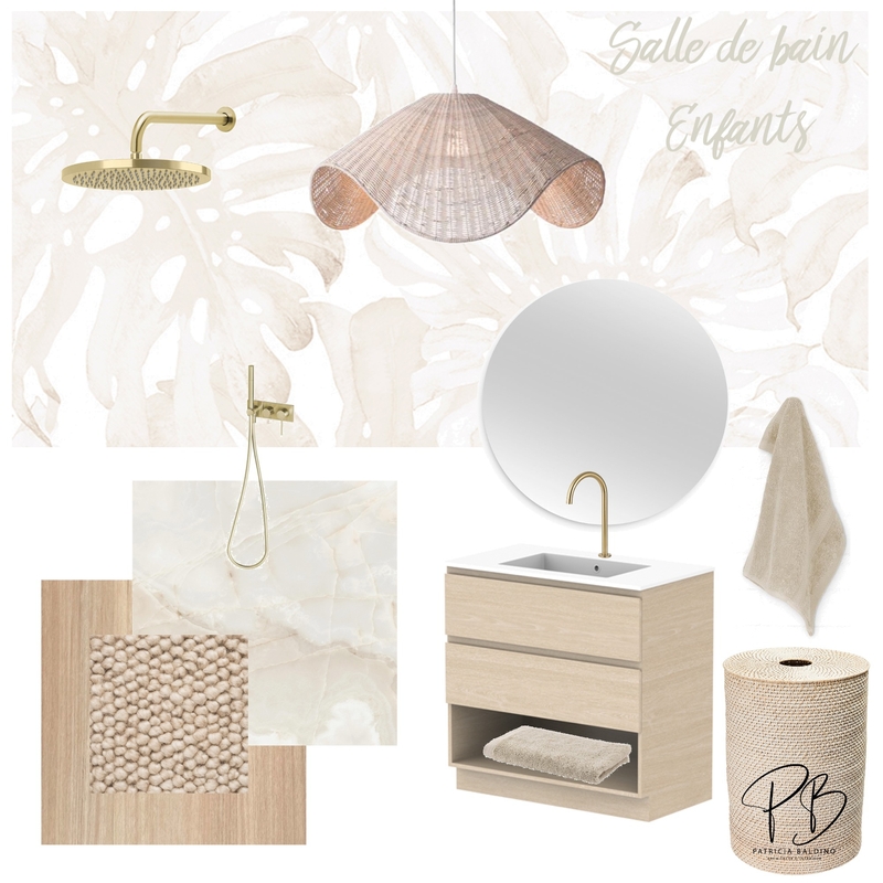 Salle de bain enfants Mood Board by LE LABO DU DESIGN by Patricia BALDINO on Style Sourcebook