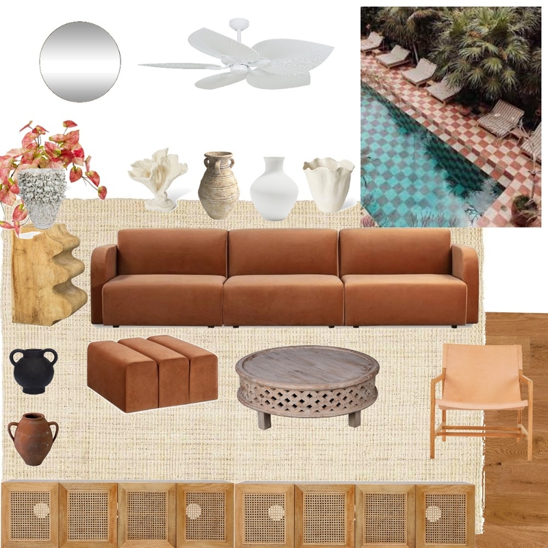 Vintage Mediterranean Living Room 4 Mood Board by Summerset House on Style Sourcebook