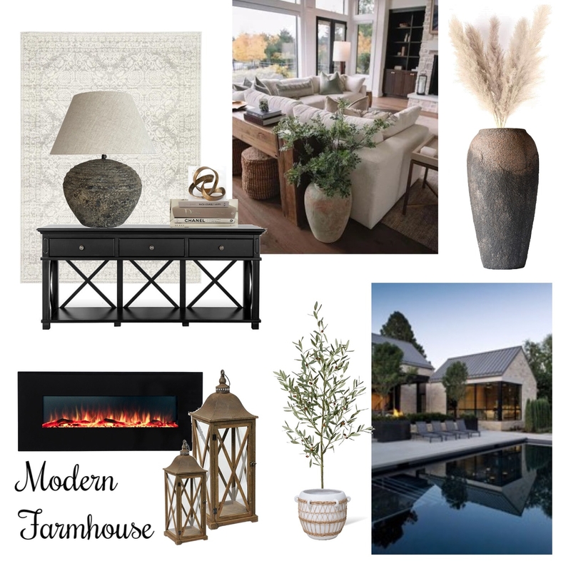 Modern Farmhouse 4 Mood Board by Model Interiors on Style Sourcebook