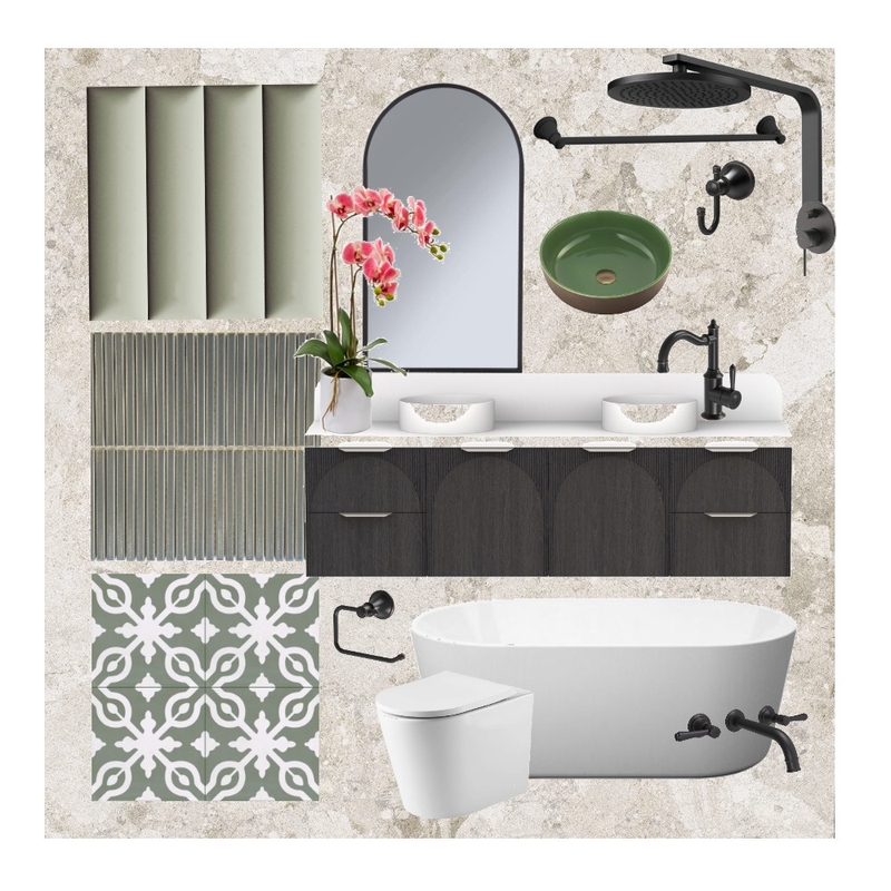 Bathroom 1 Mood Board by Francesca Relram on Style Sourcebook