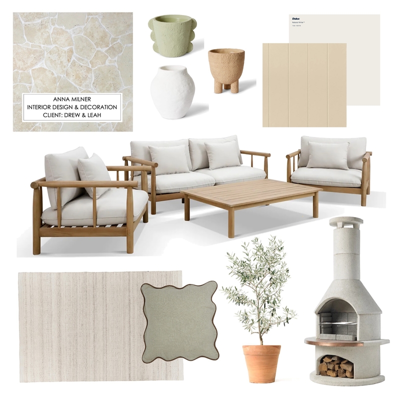 Outdoor Sample Board Mood Board by annamilner on Style Sourcebook