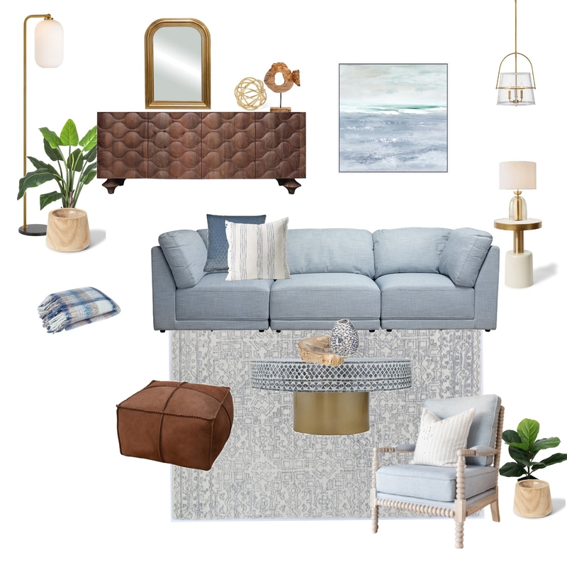 Blue Lounge Room Mood Board by Zue on Style Sourcebook