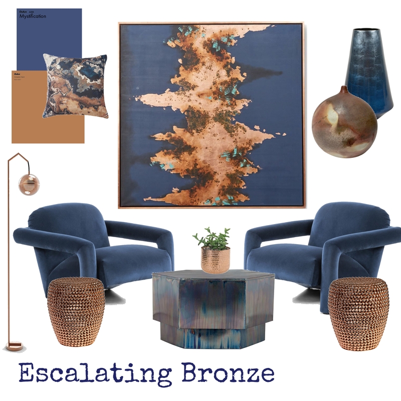 Escalating Bronze Mood Board by JenRL Design on Style Sourcebook