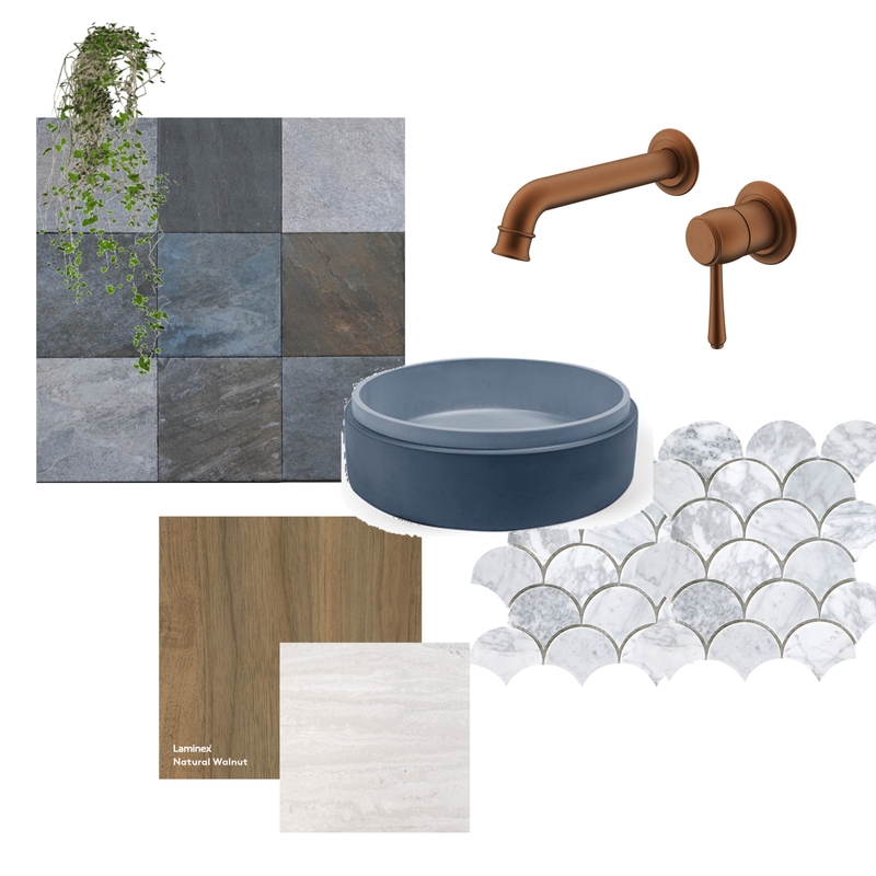 Nood Co Blue Mood Board by Bathroom International Melville on Style Sourcebook