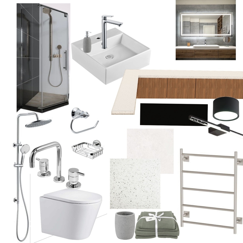 Bathroom Option 1 Mood Board by Rajdeep on Style Sourcebook