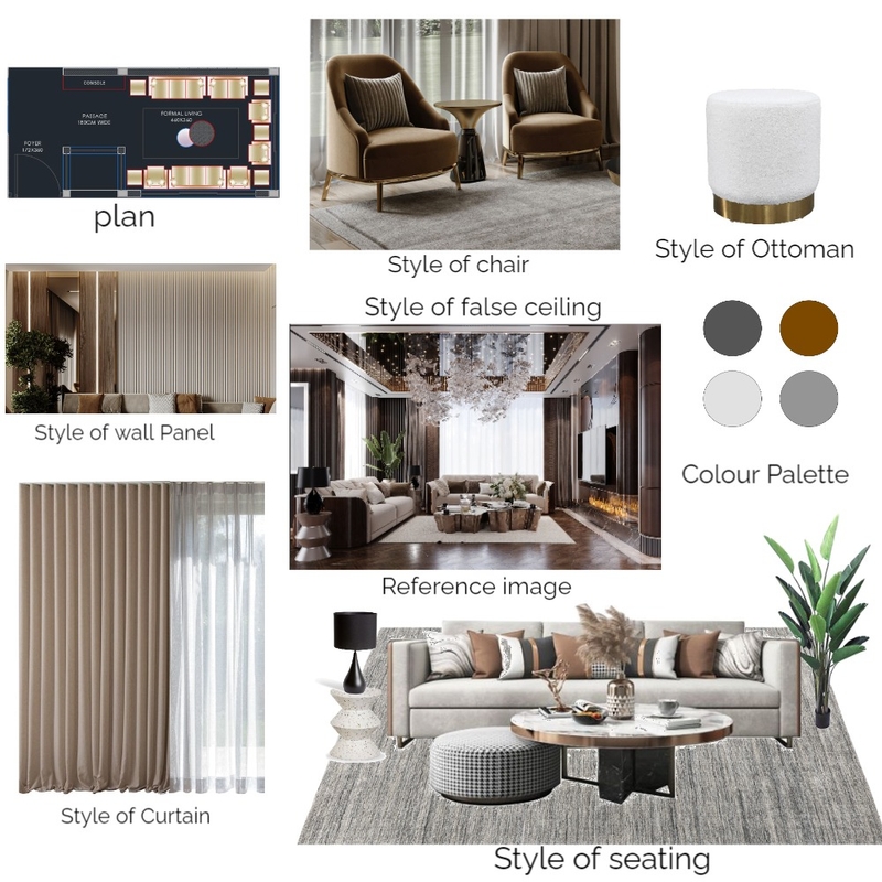 formal living Mood Board by haze creation on Style Sourcebook