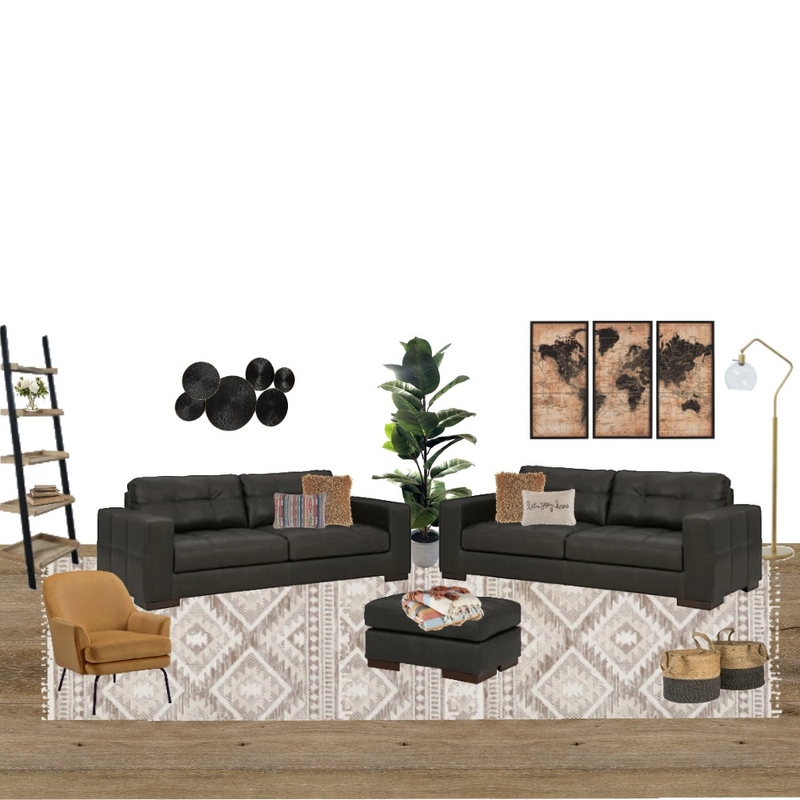 Spooky-Inspired Living Space Mood Board by ashleyfortmcmurray on Style Sourcebook