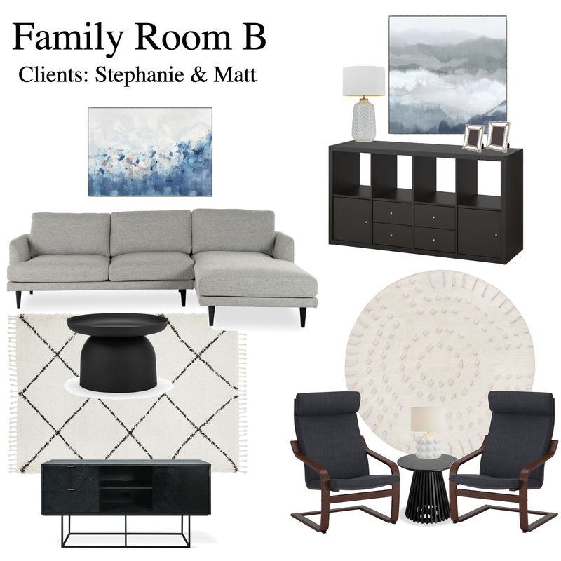 Family Room B Mood Board by jessrhicard on Style Sourcebook