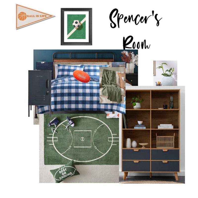 Boys Room Mood Board by ElleseP on Style Sourcebook