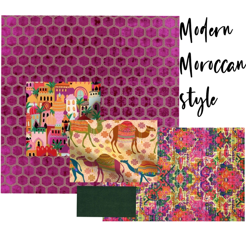 Mood Board Modern Maroccan style Mood Board by manu' on Style Sourcebook