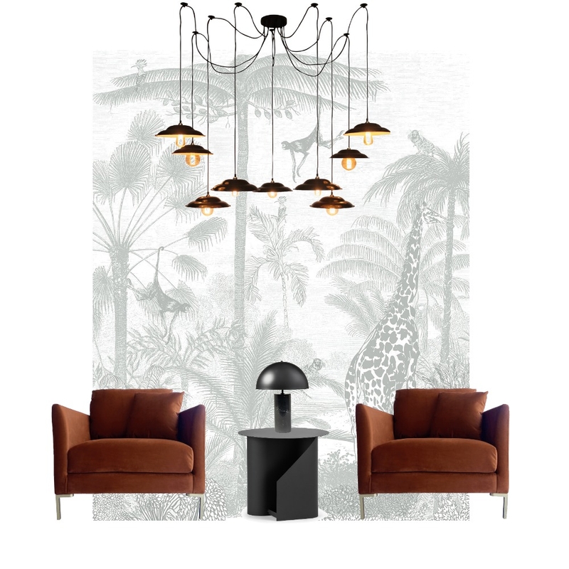 ORANGE LIVINGROOM MOODBOARD Mood Board by welda on Style Sourcebook