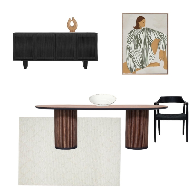 Moody Dining Mood Board by OZ Design Furniture on Style Sourcebook