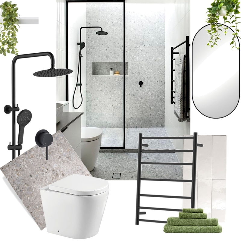 Black Bathroom 2B Mood Board by Benita Edwards on Style Sourcebook