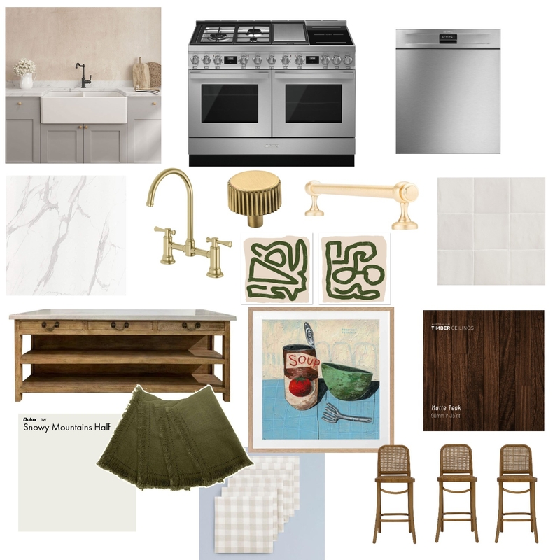 kitchen Mood Board by kyliecraig on Style Sourcebook