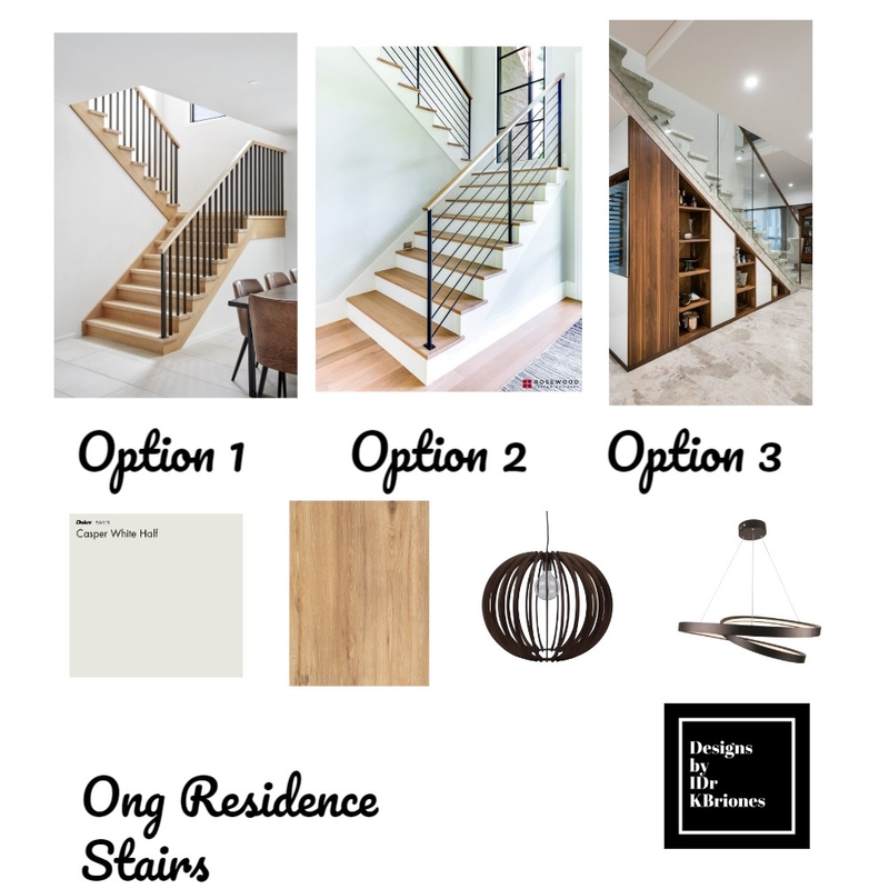 Ong Residence - Stairs Mood Board by KB Design Studio on Style Sourcebook