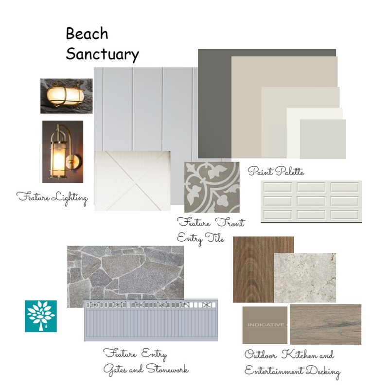 Beach Sanctuary Mood Board by Eden House Interiors on Style Sourcebook