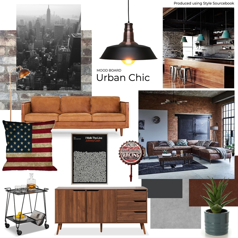 Urban Chic Moodboard Mood Board by Sweeting Studio on Style Sourcebook