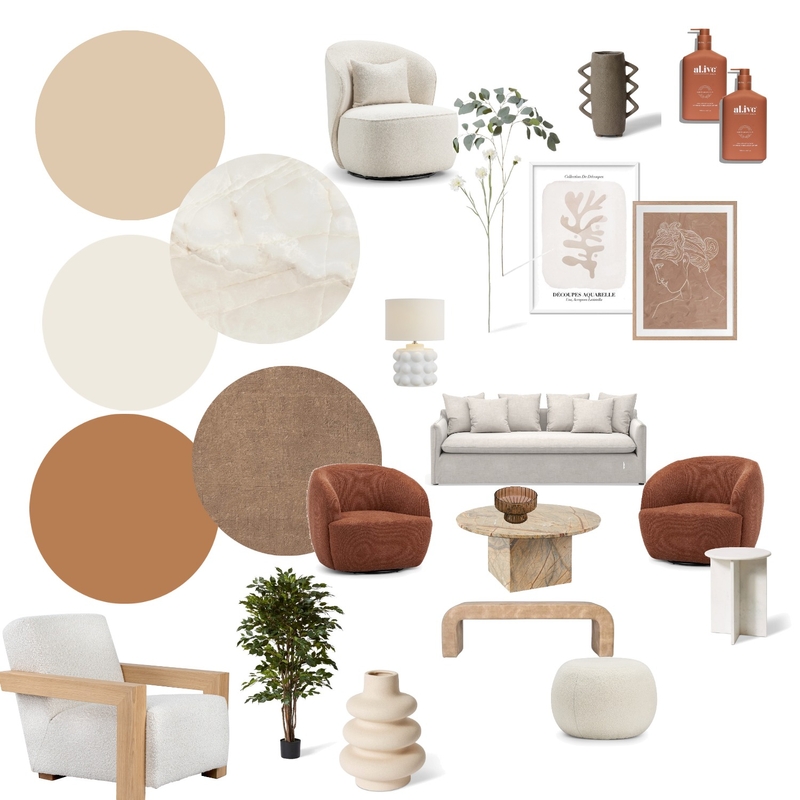 beige orange Mood Board by elmo2 on Style Sourcebook