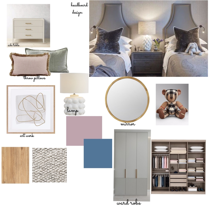 kids room Mood Board by Akingbehin on Style Sourcebook