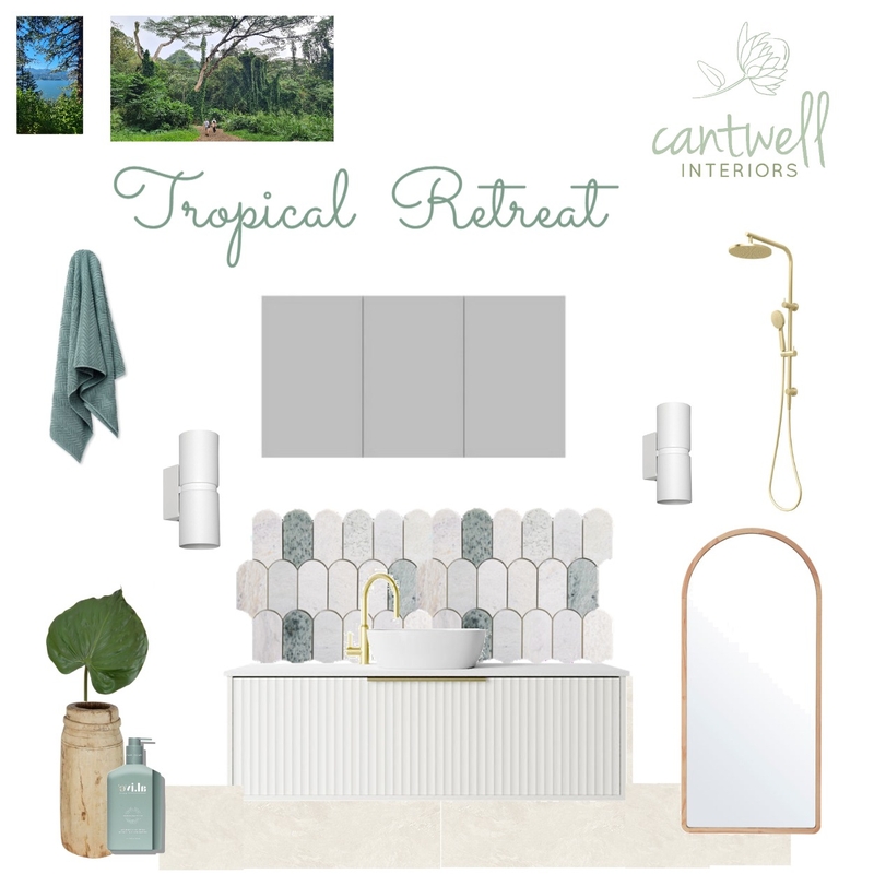 Tropical retreat v2 Mood Board by Cantwell Interiors on Style Sourcebook