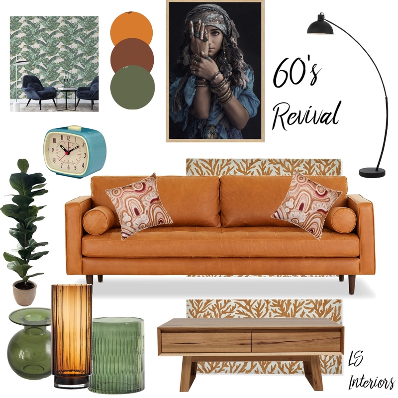 60's Revival Mood Board by LS Interiors on Style Sourcebook