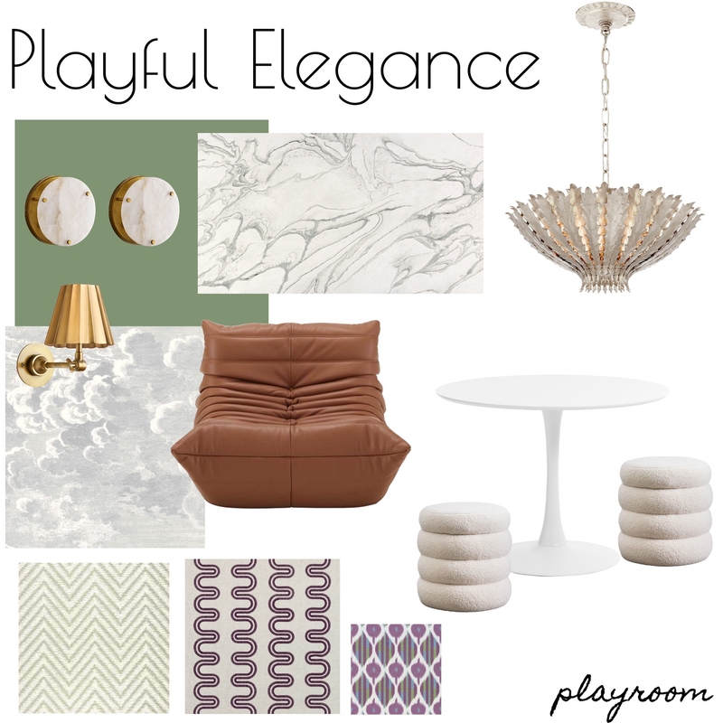 PLAYFUL ELEGANCE - Playroom Mood Board by RLInteriors on Style Sourcebook