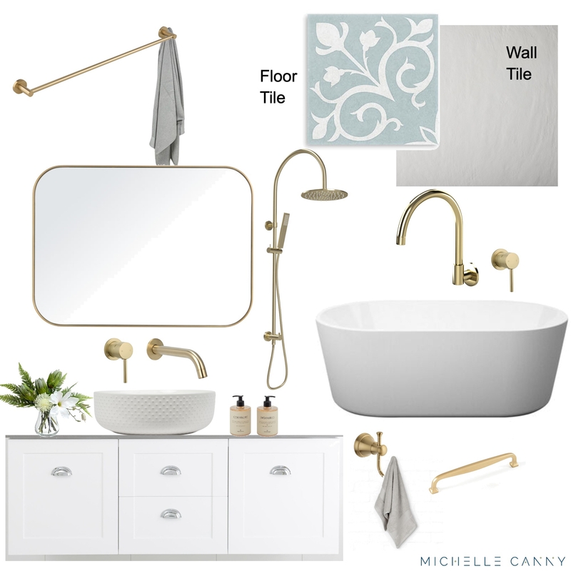 Federation Bathroom Mood Board by Michelle Canny Interiors on Style Sourcebook