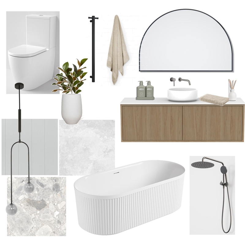 Ensuite Mood Board by pruewalsh on Style Sourcebook