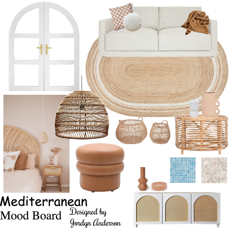 Mediterranean Mood Board Mood Board by JordynAnderson on Style Sourcebook