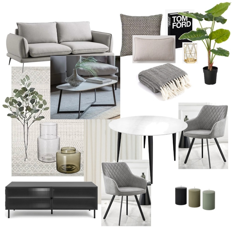 250CR 2 bed living room 62 Mood Board by Lovenana on Style Sourcebook