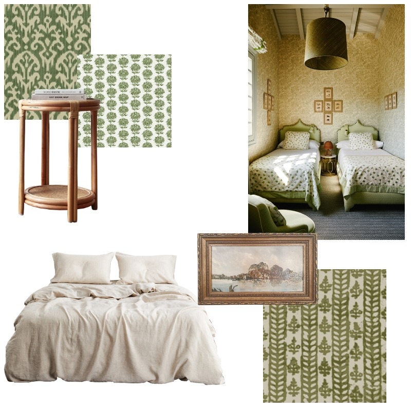 Green Room Mood Board by Ballantyne Home on Style Sourcebook