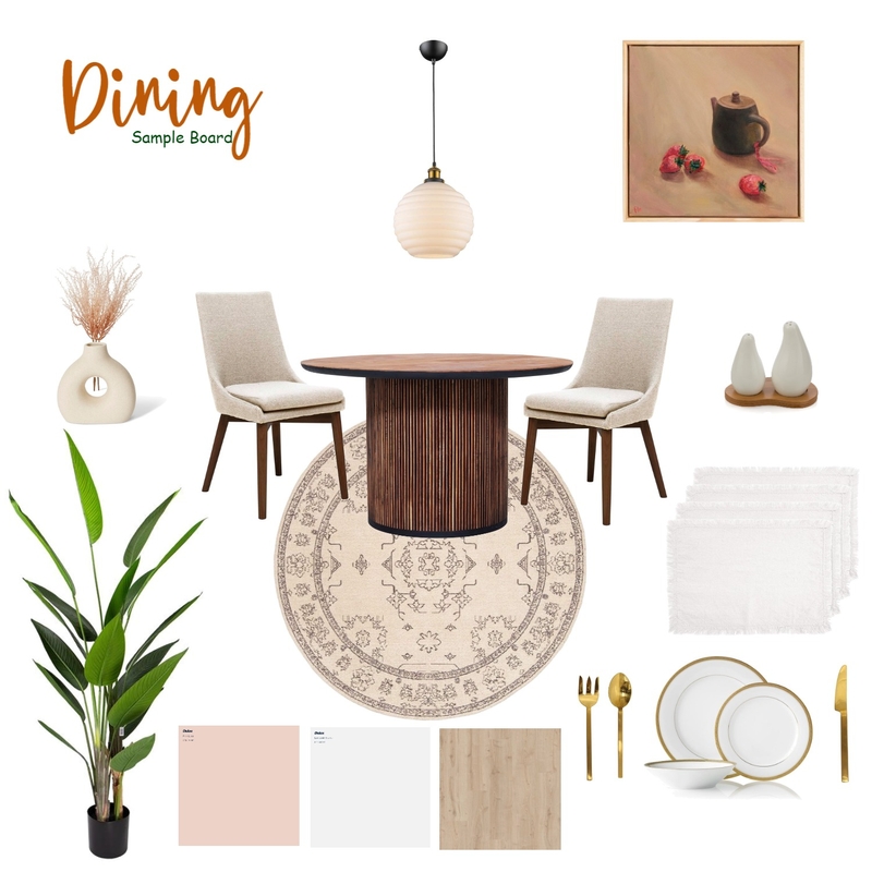 Dinning Mood Board by Viji Velavan on Style Sourcebook